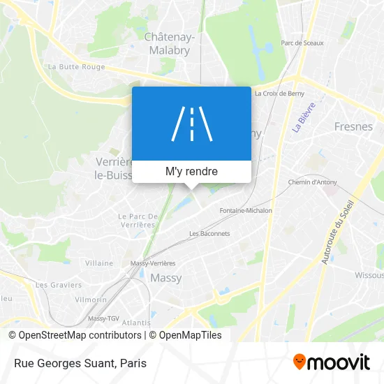 Rue Georges Suant plan