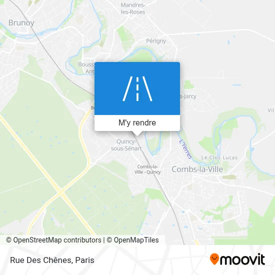 Rue Des Chênes plan