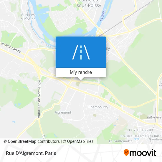 Rue D'Aigremont plan