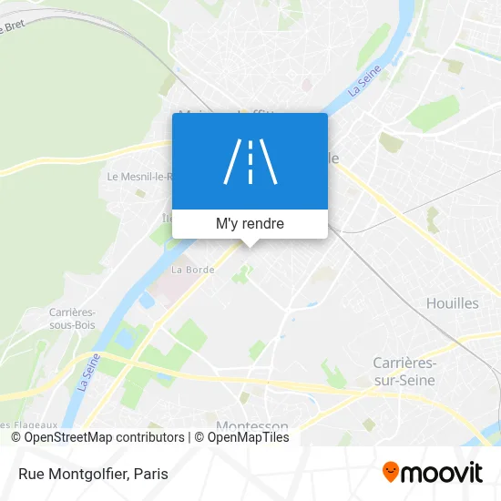 Rue Montgolfier plan