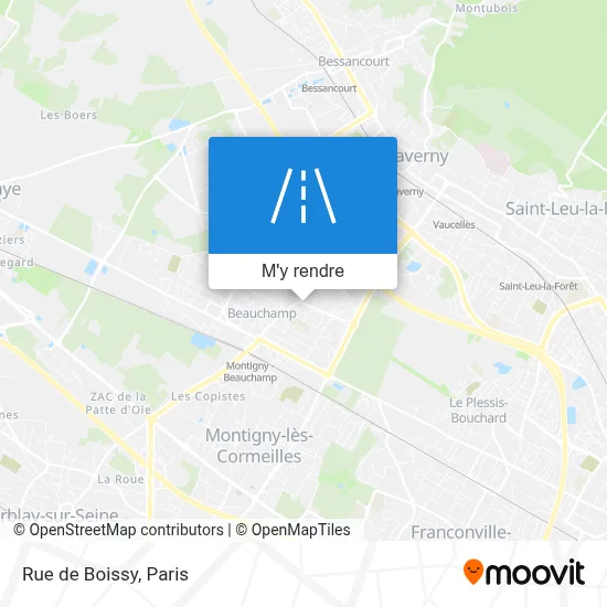 Rue de Boissy plan