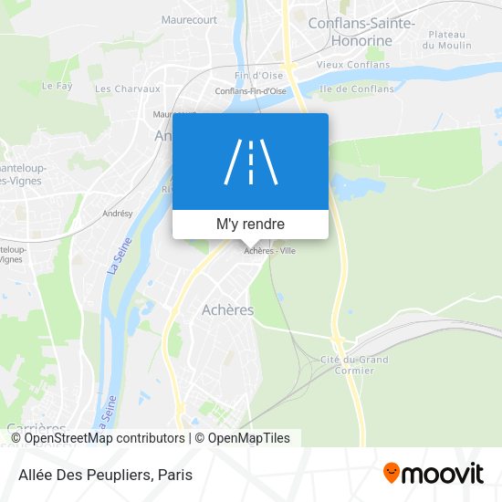 Allée Des Peupliers plan