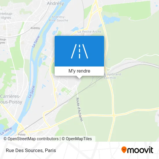 Rue Des Sources plan