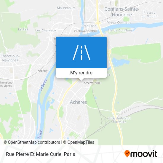 Rue Pierre Et Marie Curie plan