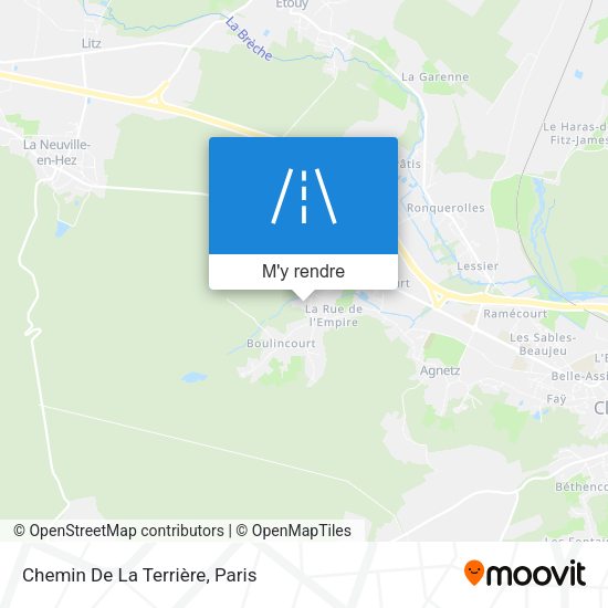 Chemin De La Terrière plan