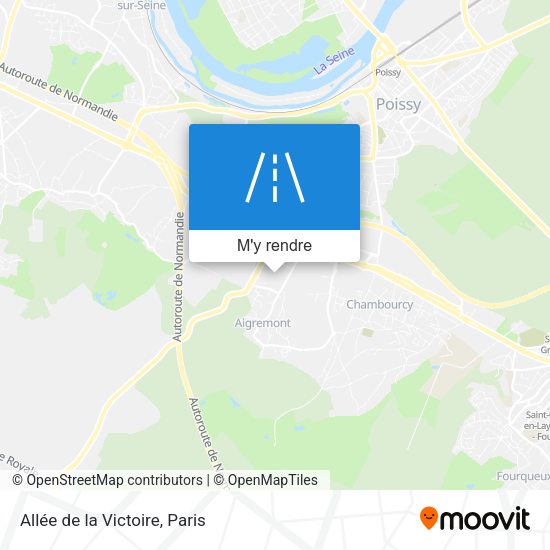 Allée de la Victoire plan