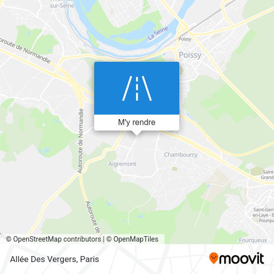 Allée Des Vergers plan