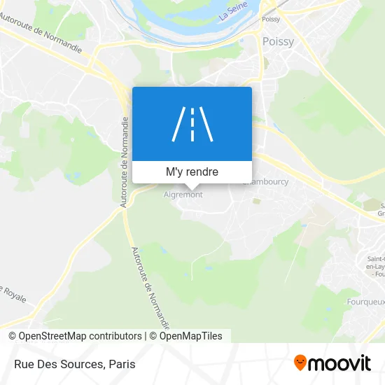 Rue Des Sources plan