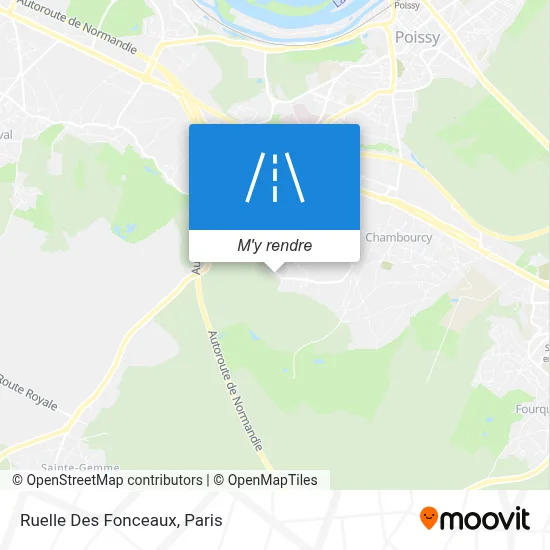 Ruelle Des Fonceaux plan