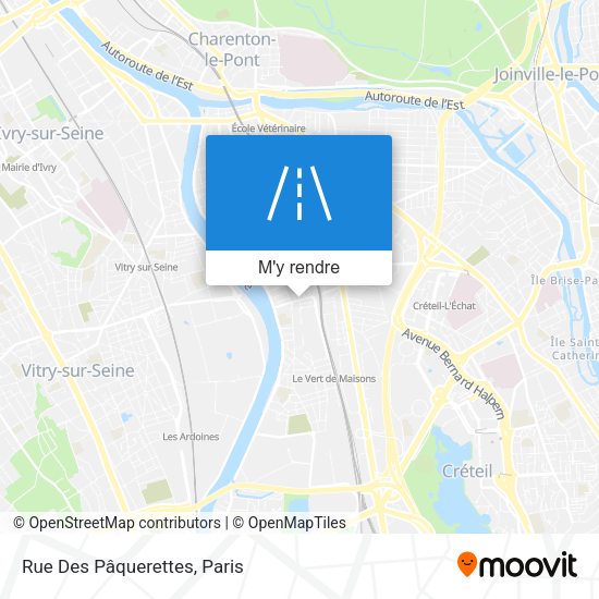 Rue Des Pâquerettes plan