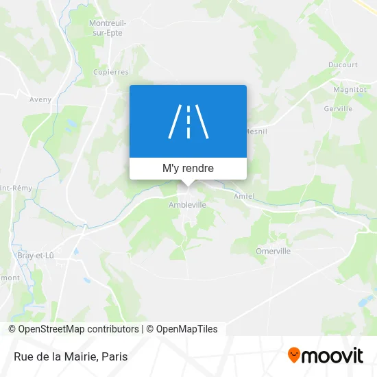 Rue de la Mairie plan