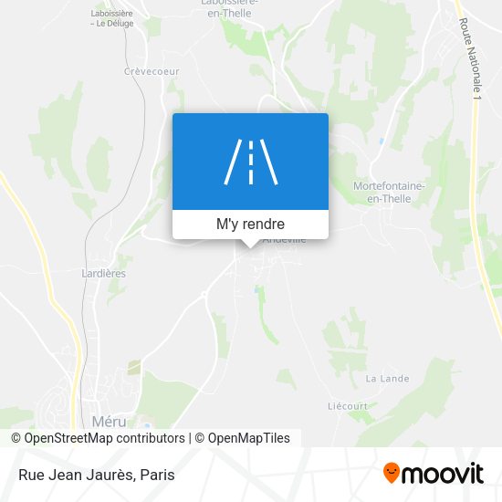 Rue Jean Jaurès plan