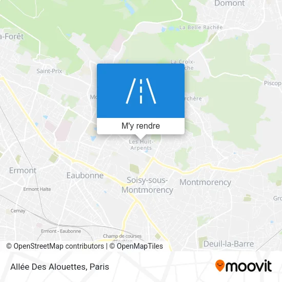 Allée Des Alouettes plan