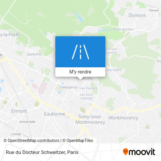 Rue du Docteur Schweitzer plan