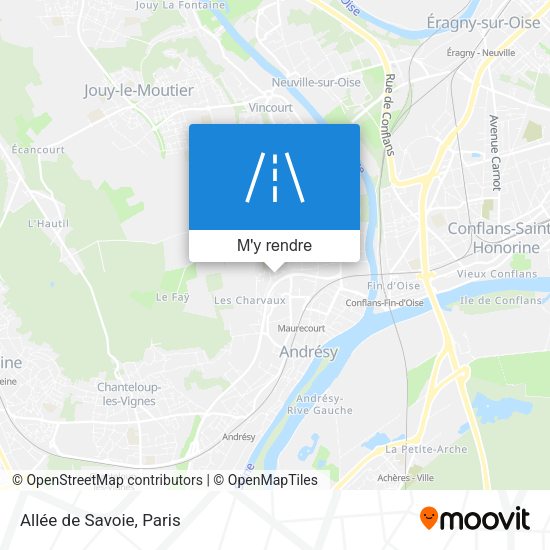 Allée de Savoie plan