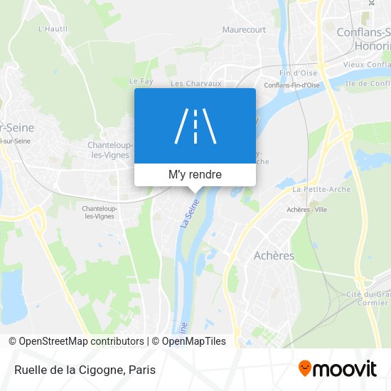 Ruelle de la Cigogne plan