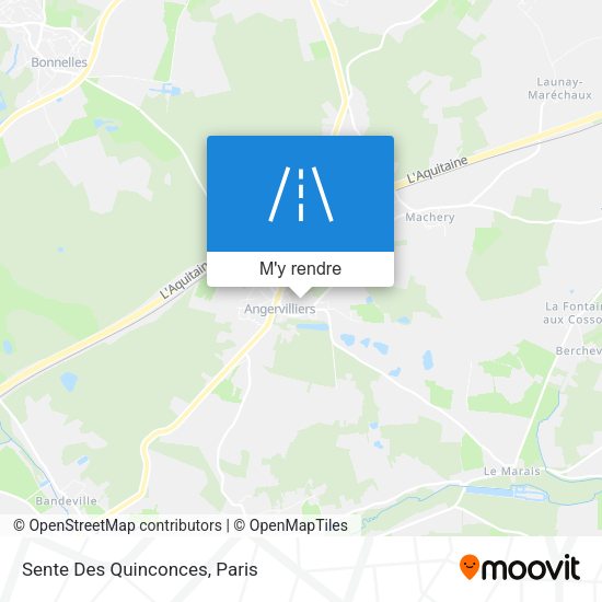 Sente Des Quinconces plan