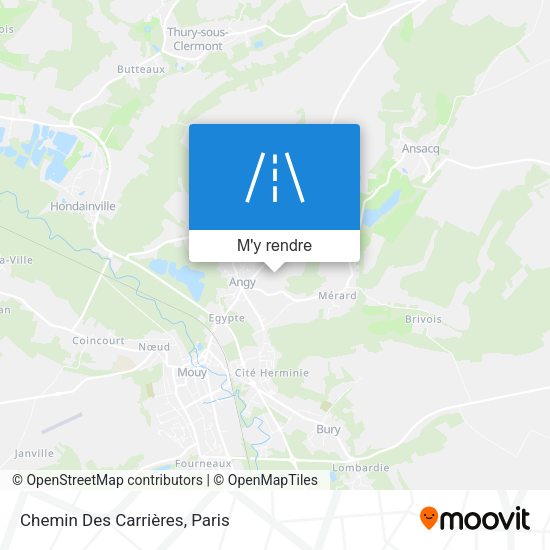 Chemin Des Carrières plan