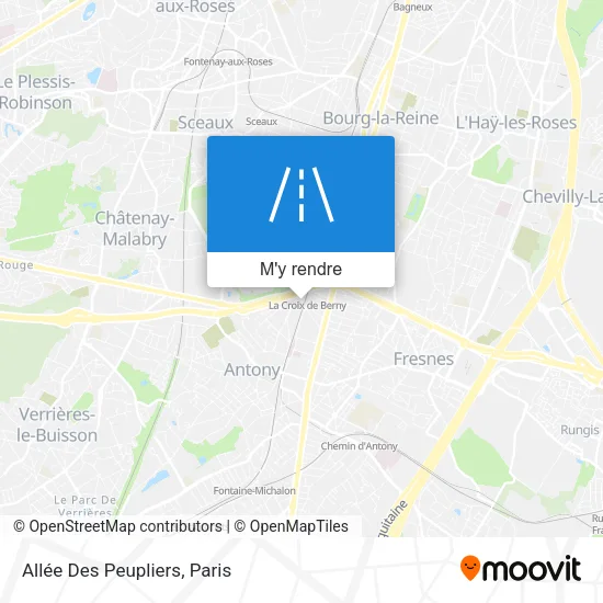 Allée Des Peupliers plan