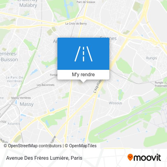 Avenue Des Frères Lumière plan
