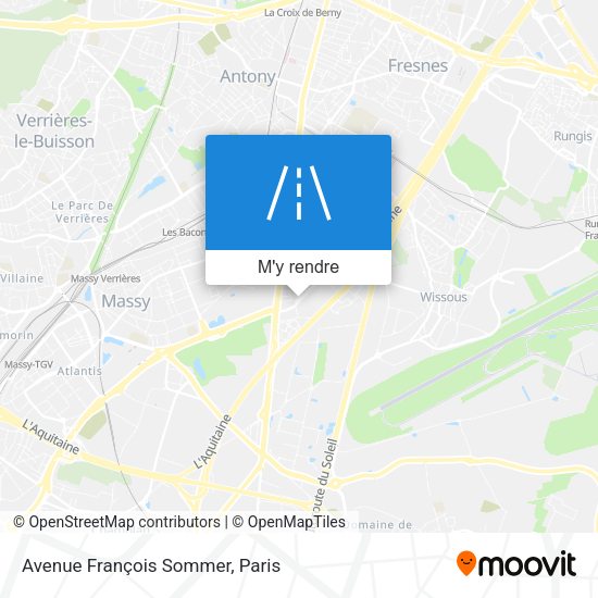 Avenue François Sommer plan
