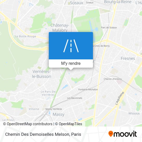 Chemin Des Demoiselles Melson plan