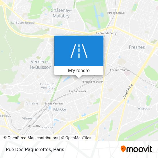 Rue Des Pâquerettes plan