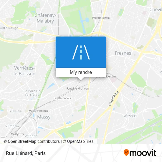 Rue Liénard plan