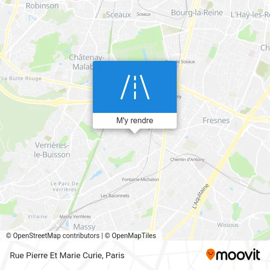 Rue Pierre Et Marie Curie plan