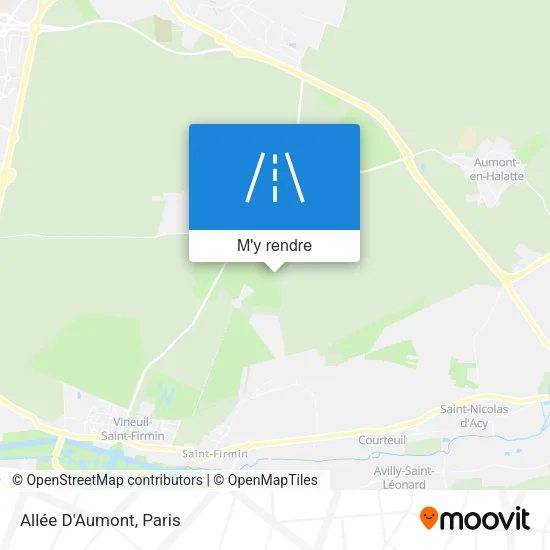 Allée D'Aumont plan