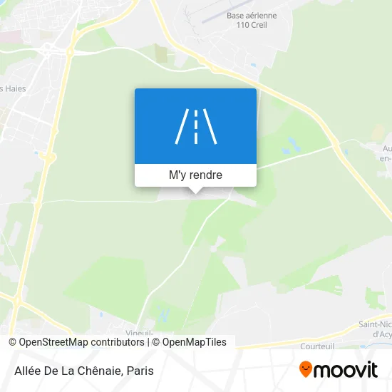 Allée De La Chênaie plan