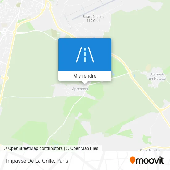 Impasse De La Grille plan