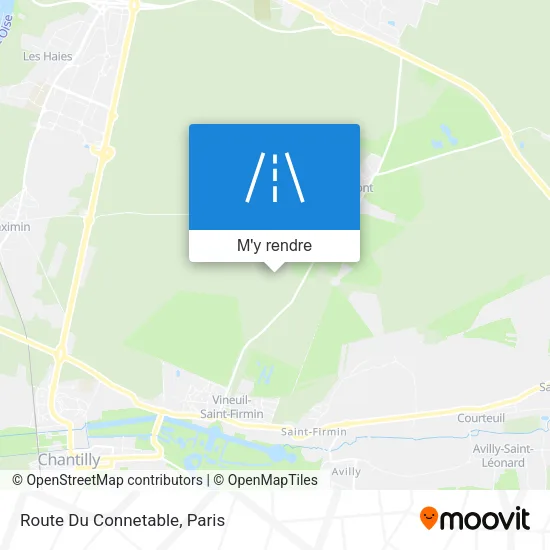 Route Du Connetable plan