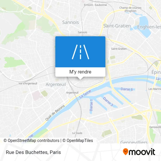 Rue Des Buchettes plan