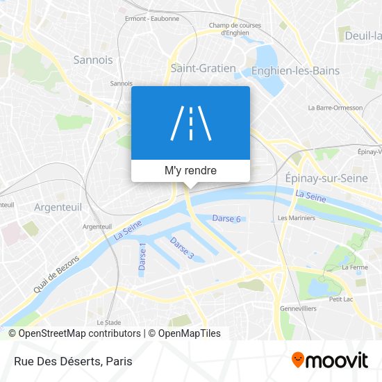 Rue Des Déserts plan