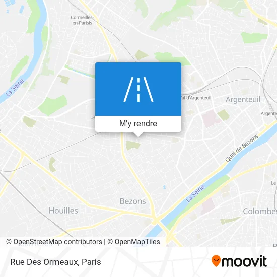 Rue Des Ormeaux plan