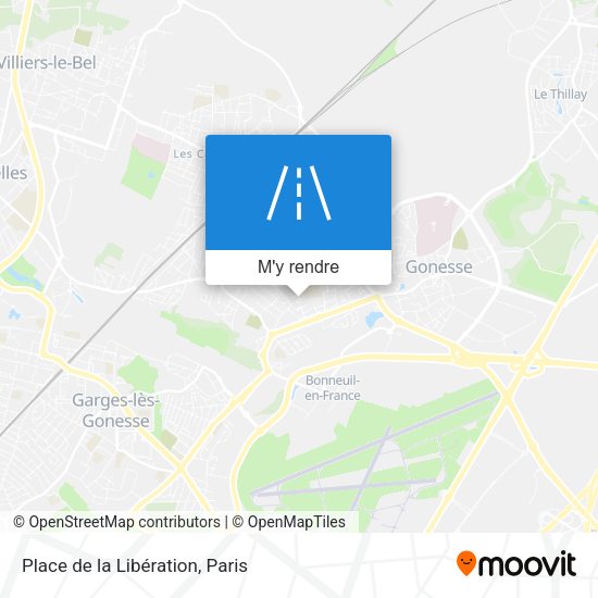 Place de la Libération plan