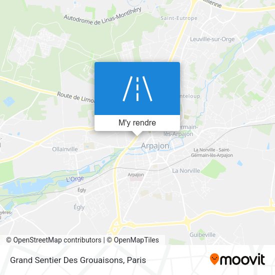 Grand Sentier Des Grouaisons plan