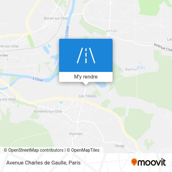 Avenue Charles de Gaulle plan