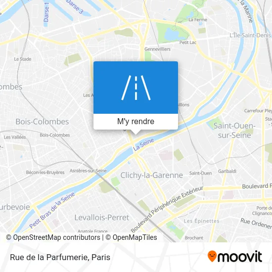 Rue de la Parfumerie plan