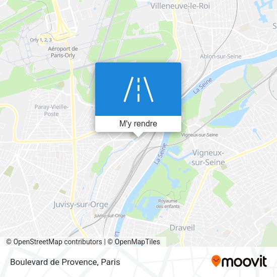 Boulevard de Provence plan