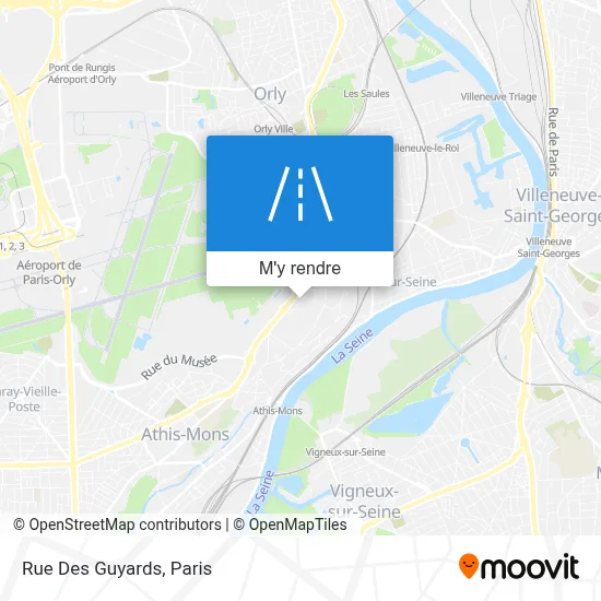 Rue Des Guyards plan