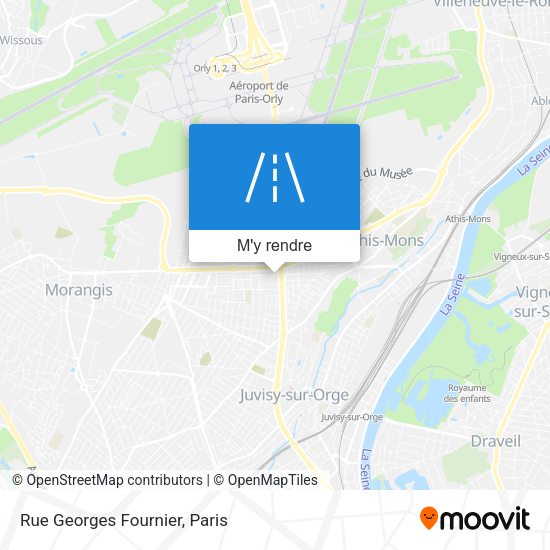 Rue Georges Fournier plan