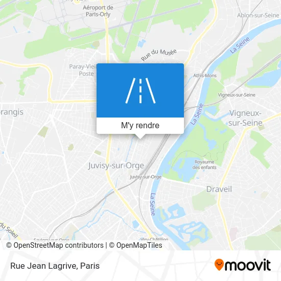 Rue Jean Lagrive plan