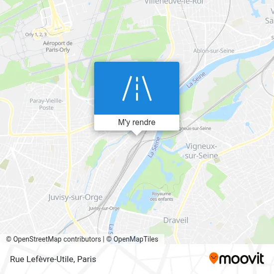 Rue Lefèvre-Utile plan