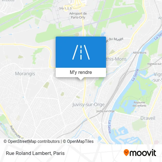 Rue Roland Lambert plan