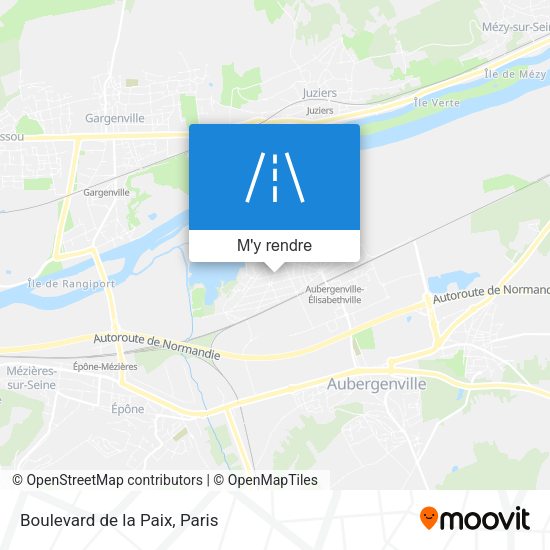 Boulevard de la Paix plan
