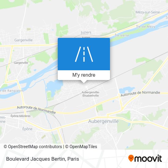 Boulevard Jacques Bertin plan