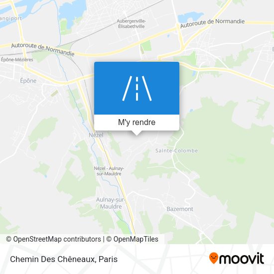 Chemin Des Chêneaux plan