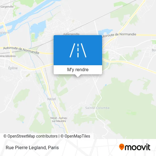 Rue Pierre Legland plan